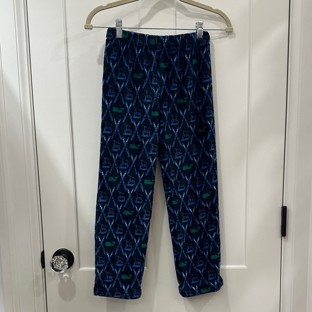 Vineyard Vines Blue and Green Kids Pajama Bottoms